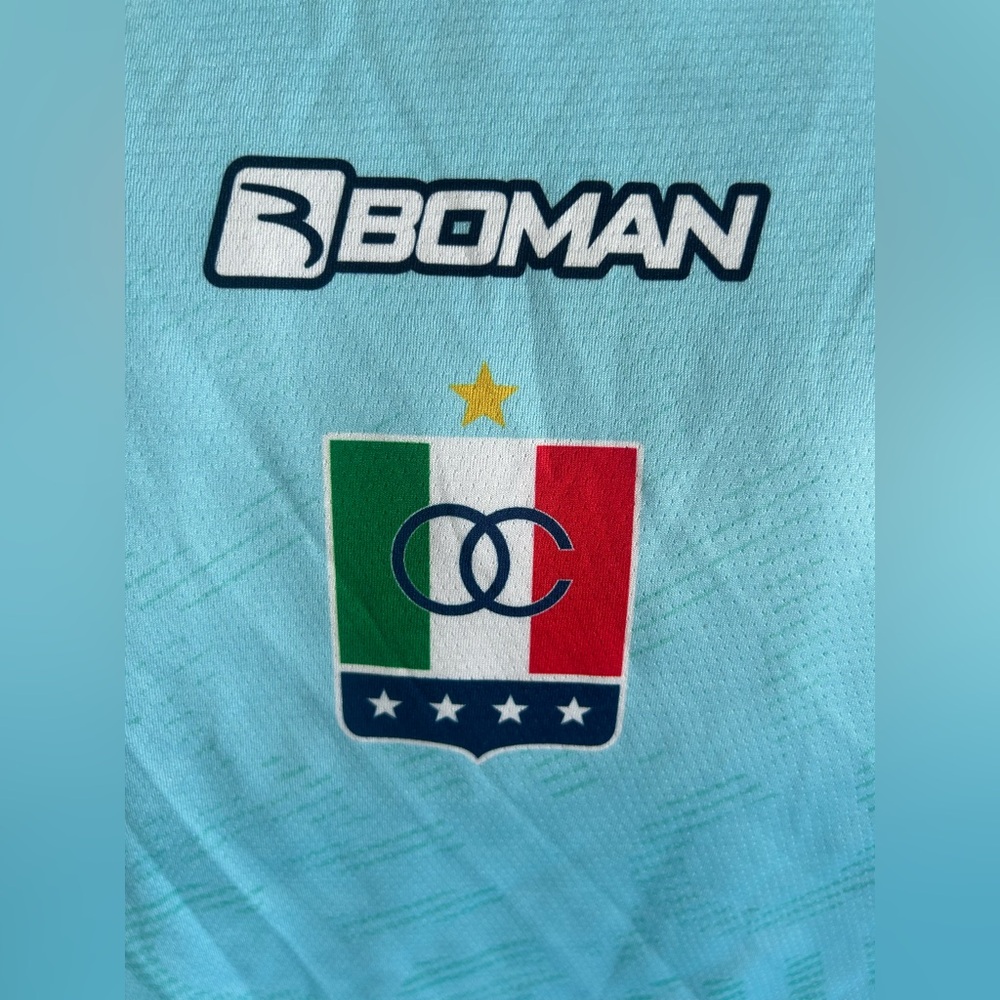 Boman Authentic Once Caldas Colombia Blue Soccer Futbol 2024 Jersey Men’s Sz: M - Picture 6 of 8